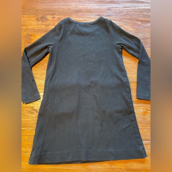 Crewcuts girls dress with leopard furry pockets, size 6 - Picture 5 of 6